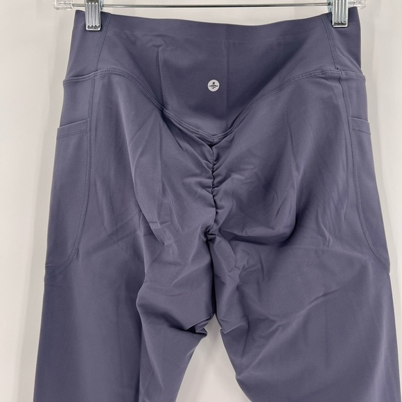 NWT Halara Seamless Flow High Waisted Ruched 7/8 Yoga Leggings large - Picture 8 of 15